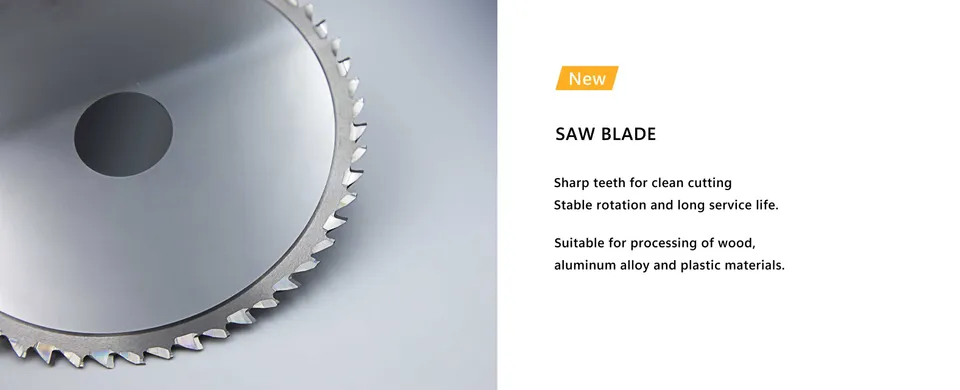 Saw blade — sharp teeth for clean cutting, stable rotation and long service life
