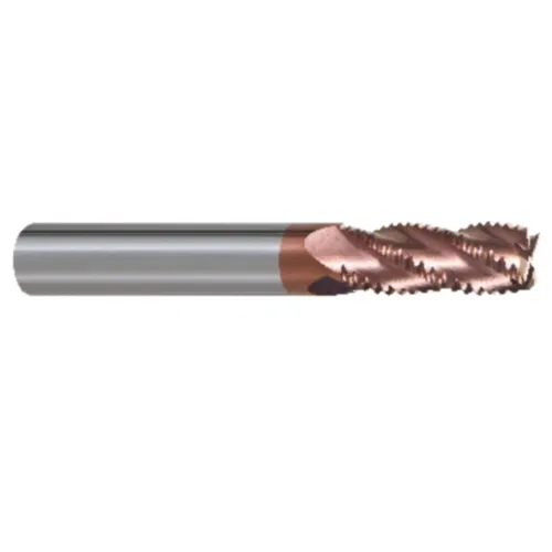 4-Flute Square End Mill for Rough Machining