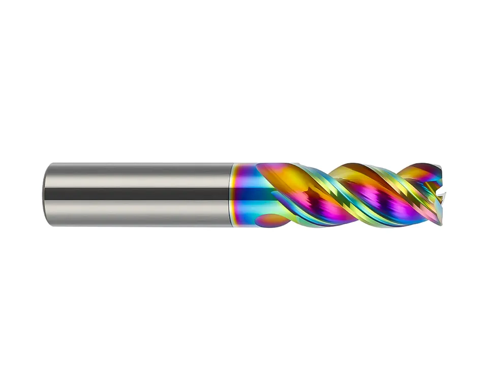 3-Flute End Mill for HSM Aluminium Machining