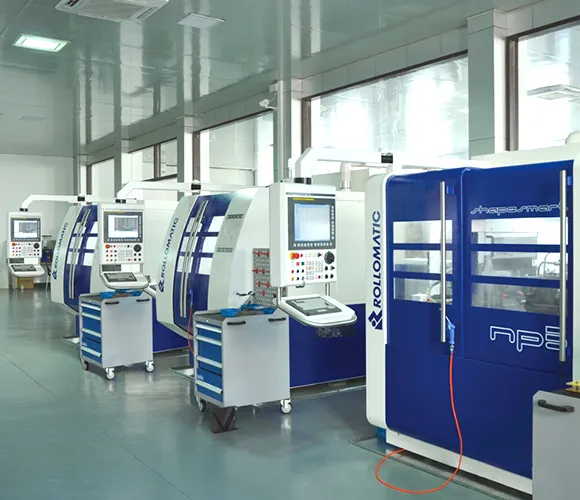 CNC tool grinding machines in the Hayu factory