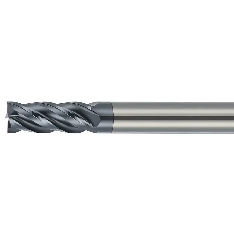 4-Flute Square End Mill (Standard & Long Reach)
